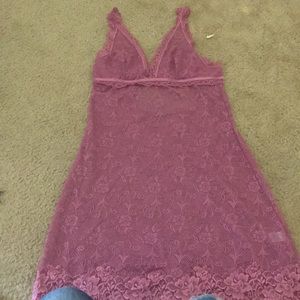Women’s sexy nightgown lace